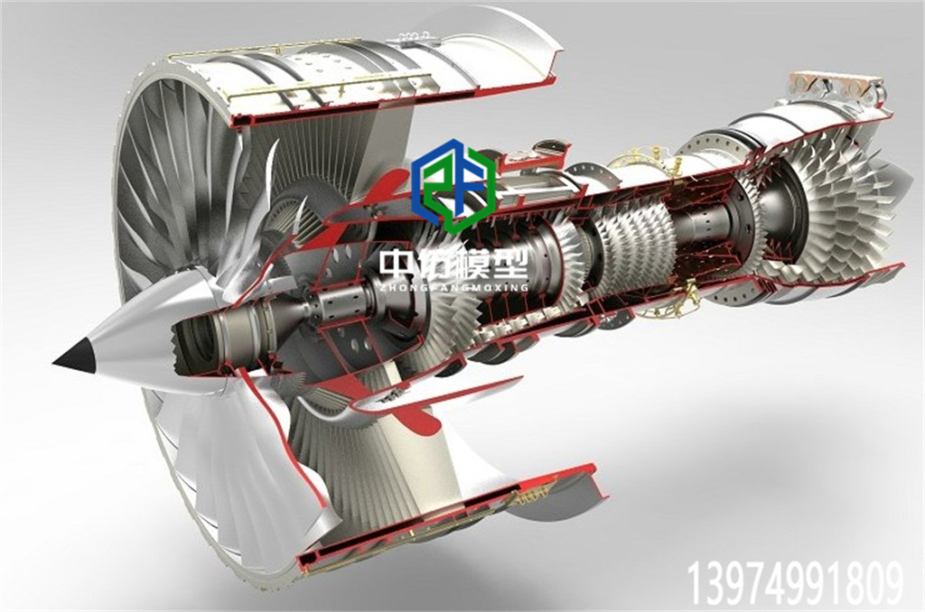 航空發(fā)動機模型